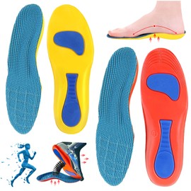 2 Pairs of Insoles, Comfysole Bunion Insoles, Orthopaedic Insoles for Arch Support for Men and Women (39-40)
