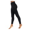 Yogalicious Lux High Waist Elastic Free Ankle Legging - Black
