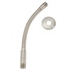 Keeney Stylewise 11.5" Flexible Showerhead Extension Arm, Brushed Nickel