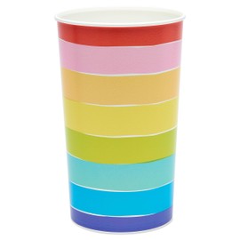 American Greetings Rainbow Party Supplies, 22 oz. Cups (8-Count)