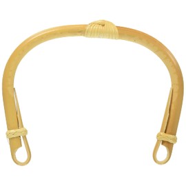 Yamashita Kogei 25709 Parts, Natural Width Approx. 4.3 inches (11 cm), Round Rattan, Earthenware Vine with Decoration, 9.0 inches (9 cm)