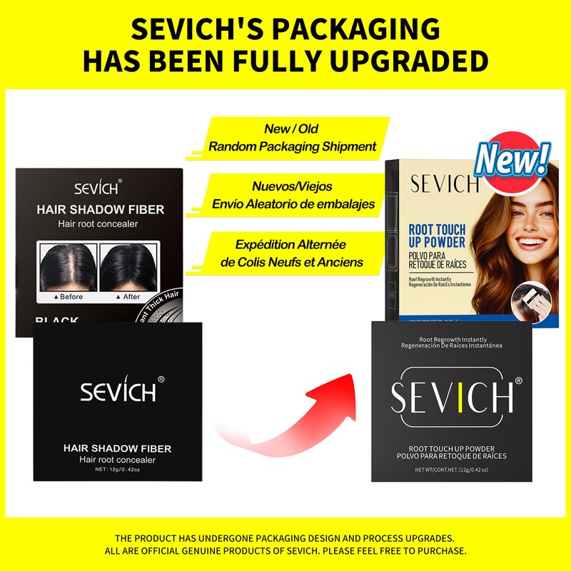 SEVICH | Sevich 12g Hair Shadow Powder Temporary White Grey