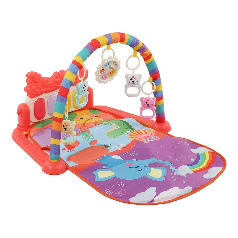 Baby Gym Piano Mat Lullabies Lights Detachable Early Educational Baby