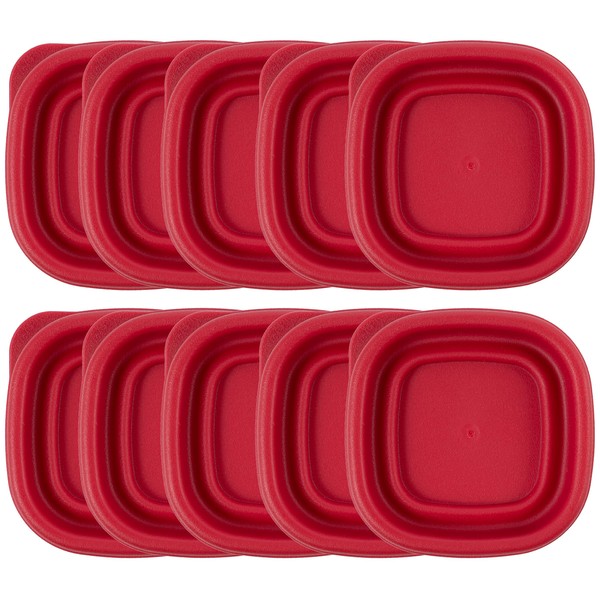 Replacement Lids for Rubbermaid Food Storage Containers - Fits 1/2-Cup
