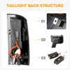 Bomusou LED Tail Lights + 3rd Brake Light Kit Fit