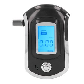 Breath Alcohol Tester LCD Display High Accuracy Auto Shutoff Portable Alcohol Detector for Home Professional Use