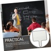 Operitacx Hand Holding Placard Answer Board Double-sided Whiteboard for Boys