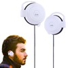 Clip Earphones Wired - 3.5mm Ear Hook Stereo Earbuds -