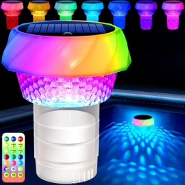 Luces Para Alberca,flotador Solar Cloro Piscina,accesorios