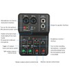 2 ChannelsMixer, Sound Card USB 48V Phantom Power Compact Sound