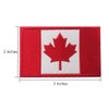 4 Pieces Canada Flag Patches, Canadian Flag Patch 3.1 X