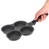 Hapivida Pancake Pan, Fried Egg Burger Pan with Handle, 4
