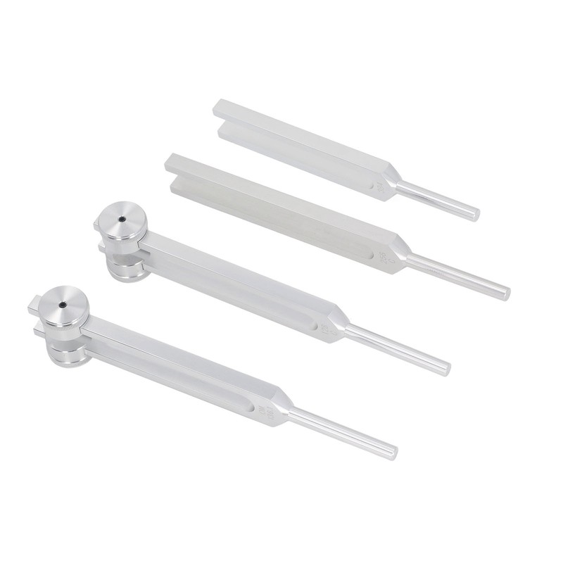Resonance Tuning Forks Healing Set C128Hz 384Hz C256Hz OM136.1Hz Weighted