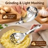 Slotted Draining Spoon, 5 in 1 Multifunctional 316 Stainless Steel