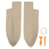 Ymiko 1 Pair Front Door Trim Armrest Cover Replacement for