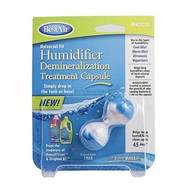 BestAir HCC31 Humidifier Cleaner Capsule, 6 Pack