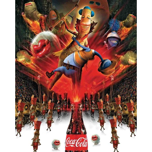 Springbok Puzzles - Coca-Cola Celebration! - 1500 Piece Jigsaw Puzzle - Large 28.75 Inches by 36 Inches Puzzle - Made in USA - Unique Cut Interlocking Pieces - Officially Licensed Coca Cola Puzzle