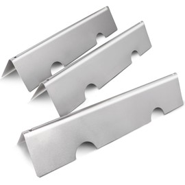 7635 Flavorizer Bars for Weber Spirit 2 Parts E210 Flame Guards Replacement for Spirit GS4 II & I S210 E215 E220 S220 Gas Grill Heat Shields 15.3"