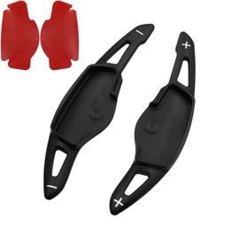 Pegatina de extensión de paleta de cambio de volante de coche de aleación de aluminio, accesorios para Kia Sportage 2023-2025, Kia K4 GT Line 2025(negro)