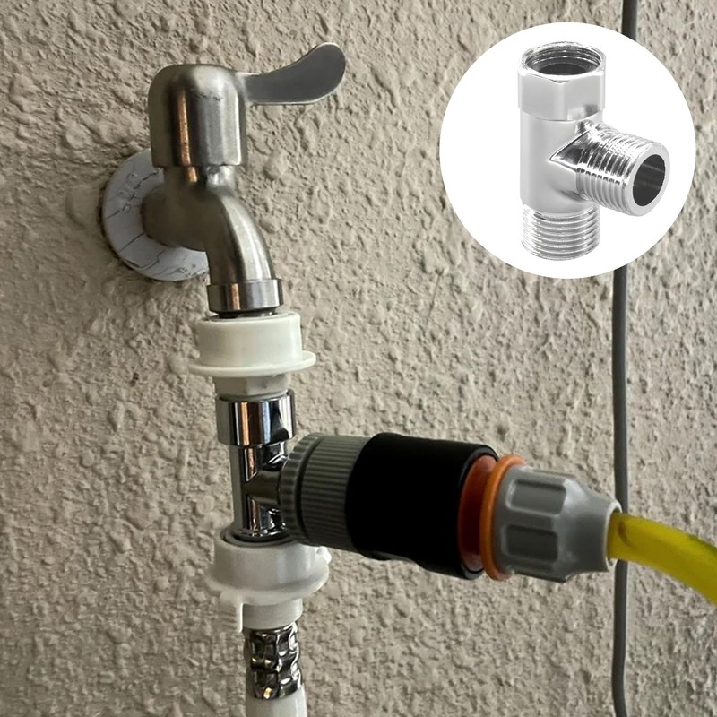 20mm 3 Way T Shaped Water Diverters,Brass Shower Diverter Valve