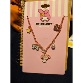 Sanrio My Melody Rose Gold Charm Necklace