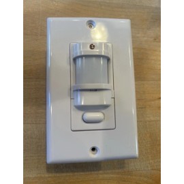 Hubbell Motion Detector Wall Switch Sensor.      AT 1201 White New