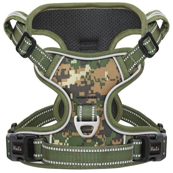 HEELE Dog Harness for Small Dogs, Release at the Neck,