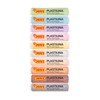 Jovi - Plastilina, 10 barrette colorate Kawaii, 10 x 15