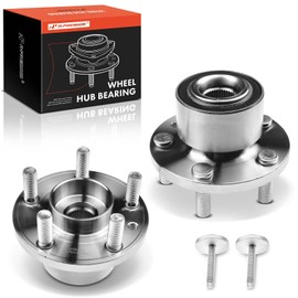 A-Premium 2 x Front Wheel Bearing and Hub Assembly with 5-Lug Compatible with Land Rover LR2 2008-2015, AWD Only
