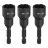 HARFINGTON 3Pcs Magnetic Nut Driver 9/16" x 1/4" Quick Change
