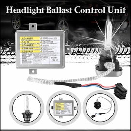 2PCS Xenon HID Headlight Ballast with Igniter & D2S Bulb for Acura TL TSX and TL Type-S 2002-2005, for Honda S2000 2004-2008, for Mazda 3 2004-2005 Replaces W3T19371 W3T10471 W3T14371
