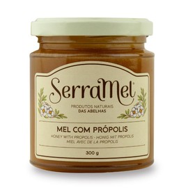 Natural Honey with Propolis (2%) 10.6 oz (300 g), Portuguese Pure Honey, Unheated, Rosemanino, Honey, Wild Lavender
