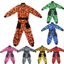 Zorax Zorax Soft interior/durable exterior CUB Kids Motocross CAMO Suit Children Motorbike Motorcycle Race Clothing Child ATV Karting Suit Overall