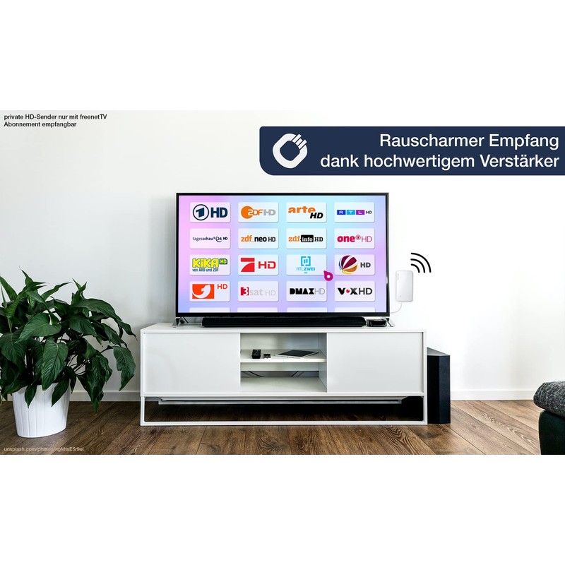 Oehlbach Scope Vision DVB-T2 HD Antenne - Digitale Zimmerantenne -