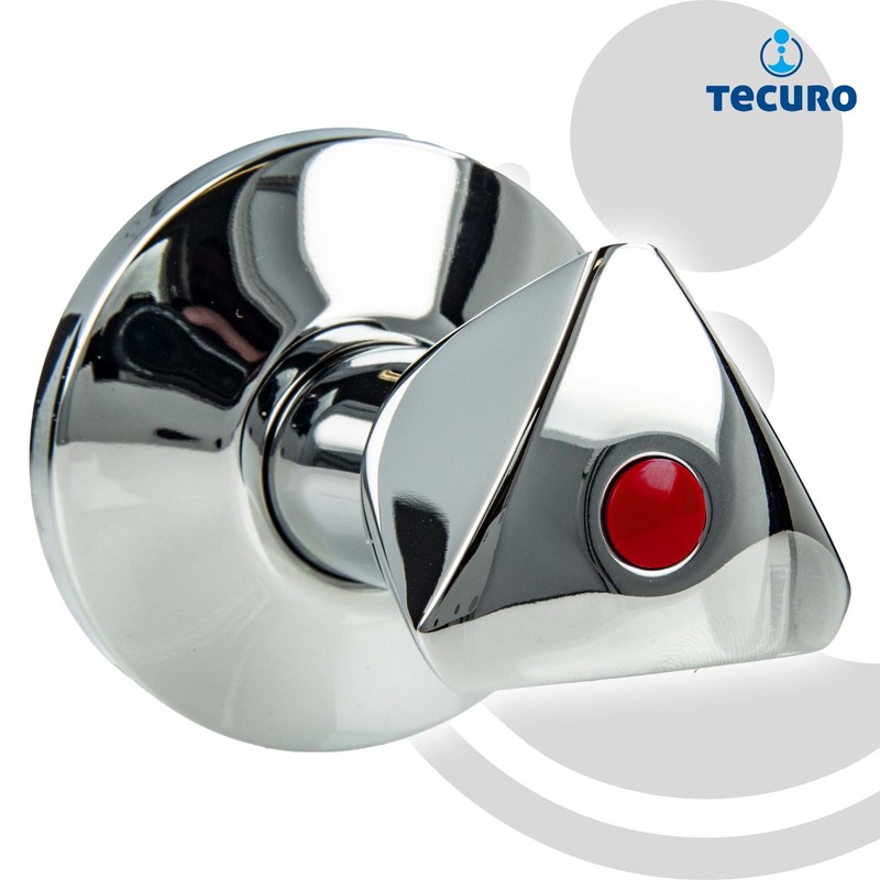 tecuro Tap Top 1/2 Inch with Handle and Rosette for