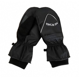 FINGER TEN Winter Mittens Men's Women's Golf Mitten Gloves Thermal Pair Mittens Windproof Waterproof Non-Slip Grip Ski Snow