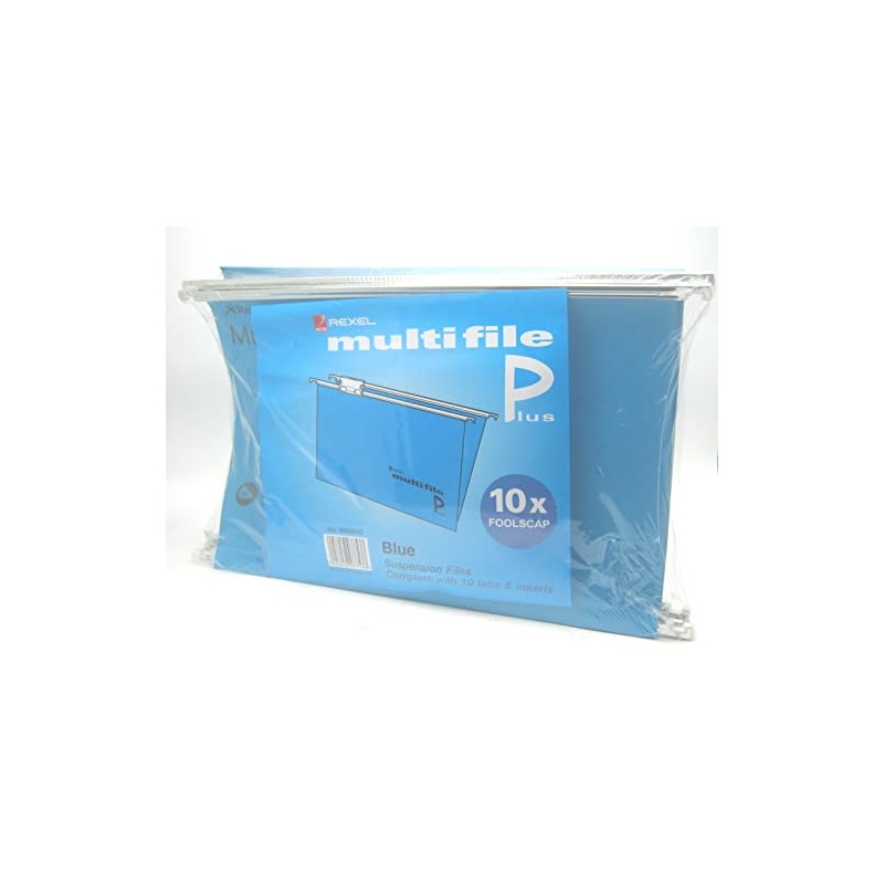 Rexel Foolscap Multifile Plus Suspension Files Complete with Tabs &