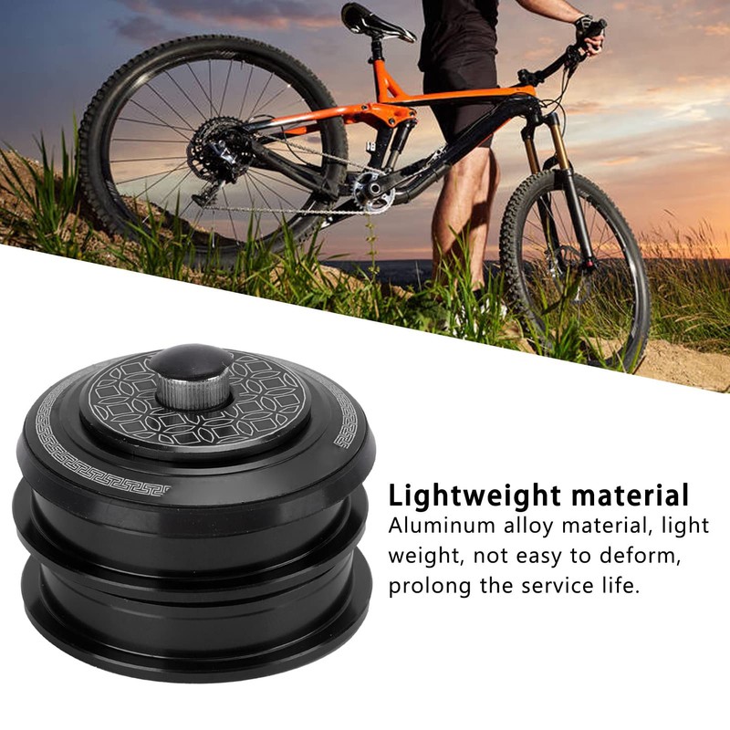 BuyWeek Bicycle Headset 44 mm Bicycle Headset Double Bearing Bicycle