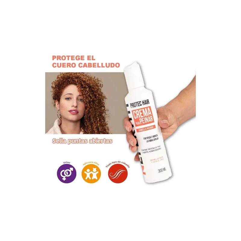 Nefertiti Crema Para Peinar Cabello Rizado 300ml