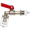GARDENA ball drain valve: Drain Tap for Indoor and Outdoor