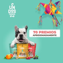 Uno Dos Treats, Premios Para Perro de Pescado, 155.92g                                                                                                