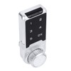 Touch Digital Password Keypad Cabinet Lock 30mm Silver Electronic Anti