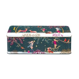 Elite Gift Boxes Sara Miller Woodland Tales Long deep rectangular tin 240 x 100 x 78 mm