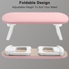 CGBE Nail Arm Rest, Soft PU Leather Hand Rest With
