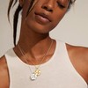 Pilgrim Jewellery Necklace with Zodiac Sign, Gold Plated, Gemini