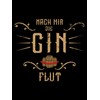 clothinx Shopping Bag After Me The Gin Flood - Black