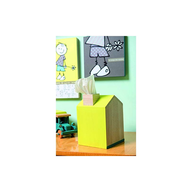 Artemio 13 x 19 x 13 cm Wooden Kleenex Box
