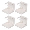 Foldable Drink Holder, Adjustable Drink Holder, Space Saving Wall Mount,