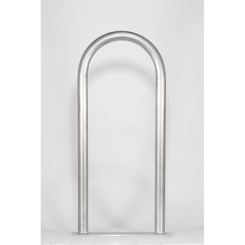 30" (H) x 13" (W) Aluminum Handrail w/Flate Base Plate