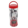 Pradel Heritage 518154 Cutlery Set 24 Pieces Stainless Steel/Plastic Red